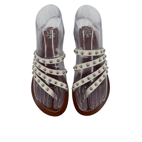 TORY BURCH PATOS STUDS‎ STRAPPY SANDAL Size 5.5 - Picture 2 of 7